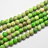 Natural Imperial Jasper Beads Strands X-G-I122-8mm-01-1