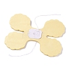 3m Clover Paper Pull Flowers AJEW-WH0022-11G-1