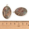 Dyed Synthetic Imperial Jasper Pendants GG-CBAA20A-04G-01-3