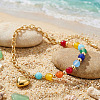 Summer 304 Stainless Steel Charm Bracelets VE3377-1-2