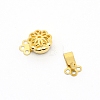 Brass Box Clasps KK-WH0034-69G-2