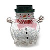 Christmas Theme Glitter Acrylic Claw Hair Clips LS-PHAR-R179-01-1