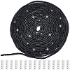 20Pcs Column Alloy Shoelace Buckle Connectors FIND-CY0001-95A-1