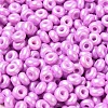 Baking Paint Luster Glass Seed Beads X1-SEED-B001-04A-07-3