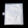 160 Pockets Transparent Jewelry Storage Book without Resealable Bags PW-WG24357-02-3