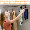 Plastic Scarf Display Hangers AJEW-WH0528-63A-5
