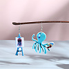 Acrylic Dangle Earrings FS-WG2F752-04-2