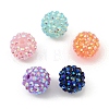 Resin Rhinestone Beads FIND-P027-G-3