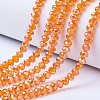 Electroplate Glass Beads Strands LS-EGLA-A034-T1mm-B16-1