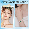 120Pcs 4 Styles Tibetan Style Alloy Bead Frames TIBE-SP0001-14-5