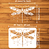 Plastic Drawing Painting Stencils Templates DIY-WH0396-0062-2