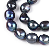 Natural Cultured Freshwater Pearl Beads Strands PEAR-N014-07I-5