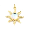 Glass Pendants X-KK-G416-04G-1