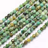 Natural African Turquoise Beads Strands G-F509-29-3mm-1