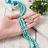 Cheriswelry 3 Strand 3 Size Natural Howlite Beads Strands G-CW0001-03-5