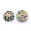 Natural Dalmatian Jasper Cabochons G-P393-R33-4MM-2