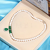 Natural Freshwater Pearl Beaded Necklaces for Women WGE4EAE-43-1