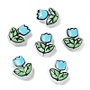 Transparent Glass Enamel Beads LAMP-C023-01A-1