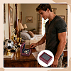 7-Slot Wooden Championship Ring Organizer Boxes with Acrylic Visible Window Lid and PU Leather Inside CON-WH0110-327A-5
