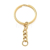 Ion Plating(IP) 304 Stainless Steel Split Key Rings KEYC-M035-02G-1