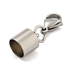 Tarnish Resistant 304 Stainless Steel Cord Ends STAS-K273-07E-P-2