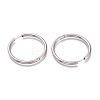 Tarnish Resistant 201 Stainless Steel Huggie Hoop Earrings EJEW-L256-05DT-P-2