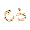 Ion Plating(IP) 304 Stainless Steel Stud Earring for Women EJEW-F287-03G-2