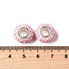 Opaque Resin European Beads RESI-C055-01I-3