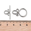 304 Stainless Steel Toggle Clasps STAS-A092-01P-3