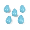 Electroplate Opaque Glass Beads GLAA-A044-02B-1