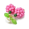 Glass Seed Beaded Pendants PALLOY-MZ01338-03-2