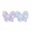 Transparent Frosted Acrylic Beads X-OACR-P013-32M-2