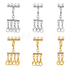 Multi-Strand 304 Stainless Steel Lobster Claw Clasps FIND-HS00001-1