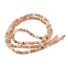 Natural Peach Moonstone Beads Strands G-J400-E16-02-3MM-A-5