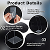 Acrylic Necklace Display Stands NDIS-WH0003-015A-4