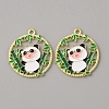 Alloy Enamel Pendants FIND-TAC0010-72C-1