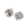 Tibetan Style Alloy Flower Charms PALLOY-A024-20AS-1-2