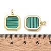 Alloy Acrylic Pendants AL-CBA4262-03G-01-3