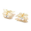 Polymer Clay Rhinestone Beads CLAY-NH0001-07F-3