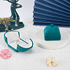 Velvet Finger Ring Package Boxes CON-WH0085-195B-4