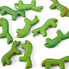 10Pcs Synthetic Turquoise Beads G-TADJ0001-01G-2