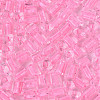 Transparent Inside Colours Glass Seed Beads SEED-T007-11H-2