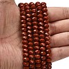 Natural Red Jasper Beads Strands G-Z111-A12-01-2