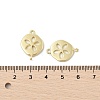 Brass Connector Charms KK-U047-02G-3