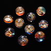 Universe Galaxy Starry Night Transparent Epoxy Resin Beads X-RESI-N024-008-1