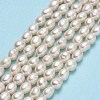 Natural Cultured Freshwater Pearl Beads Strands PEAR-J006-07C-3