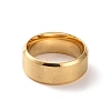 201 Stainless Steel Plain Band Rings for Women RJEW-I089-44G-2