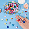 120Pcs 8 Styles Acrylic Beads MACR-TA0002-95-6