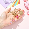 Alloy & Resin Pendant Decorations HJEW-YW00401-06-5