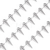 1M 304 Stainless Steel Teardrop Link Chains CHS-TA0001-64-2
